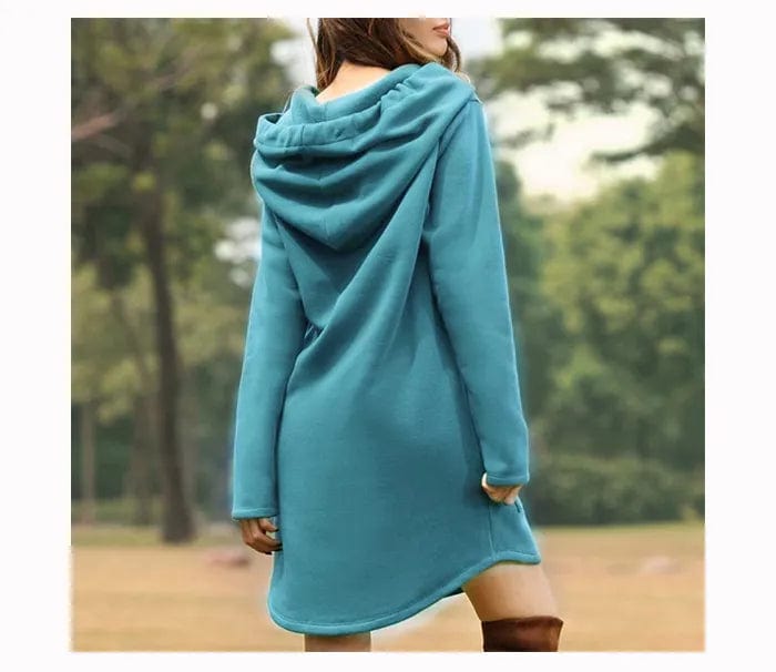 Cillie | Kapuzen-Pulloverkleid für Damen